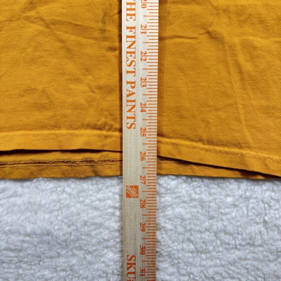 Harley Davidson Shirt Mens XL Mustard Yellow Pocket Jim's Madeira Beach Florida - Picture 5 of 6